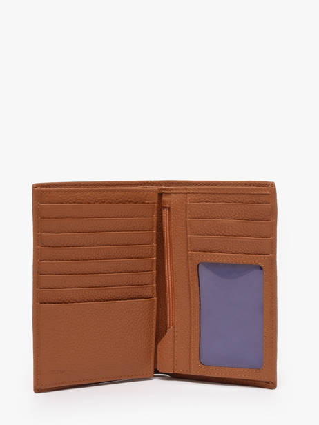 Portefeuille L Vertical Zippé Charles Cuir Le tanneur Marron charles TCHA3312 vue secondaire 1