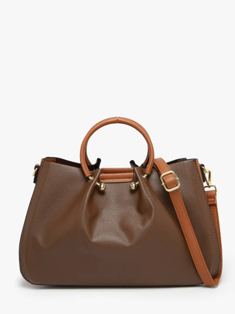 Cabas Gretel Ted lapidus Marron gretel TLAU8924 vue secondaire 4