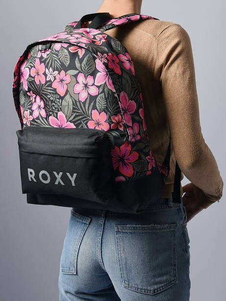 Sac à Dos 1 Compartiment Roxy Multicolore back to school RJBP4897 vue secondaire 1