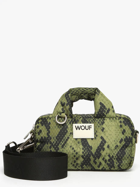 Sac Bandoulière Cobra Polyester Recyclé Wouf Vert cobra BM250019