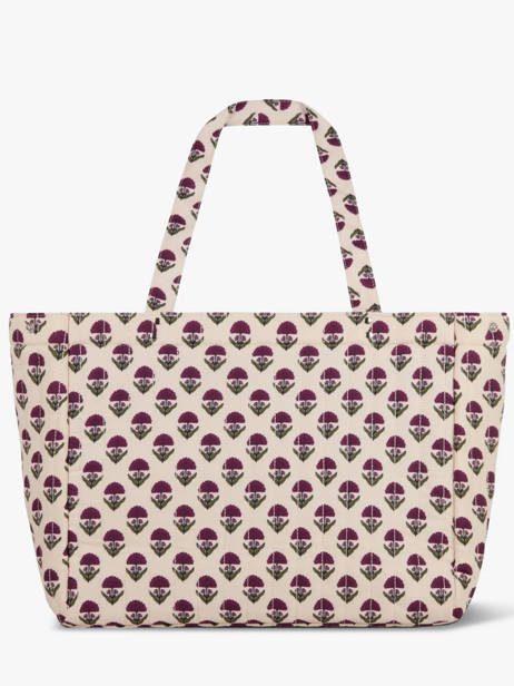 Sac Porté épaule A4 Adventurer Polyester Recyclé Cabaia Beige adventurer TOTEBAGL vue secondaire 3