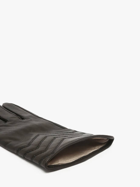 Gants Isotoner Noir women gloves 85359 vue secondaire 1