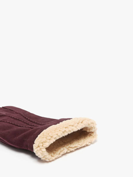 Gants Isotoner Violet women gloves 68451 vue secondaire 1