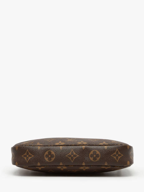 Mini-sac D'occasion Louis Vuitton Pouch Monogrammé Brand connection Marron louis vuitton AAZ0834 vue secondaire 7