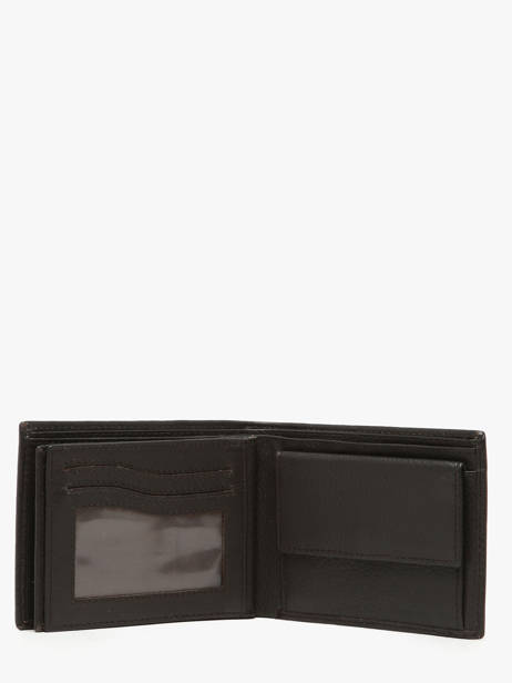 Portefeuille Caviar Cuir Crinkles Marron caviar 14086 vue secondaire 3