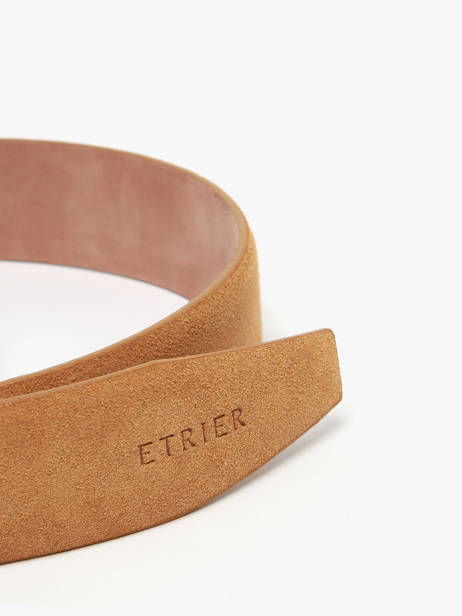 Ceinture Etrier Marron bride EBRI716C vue secondaire 3