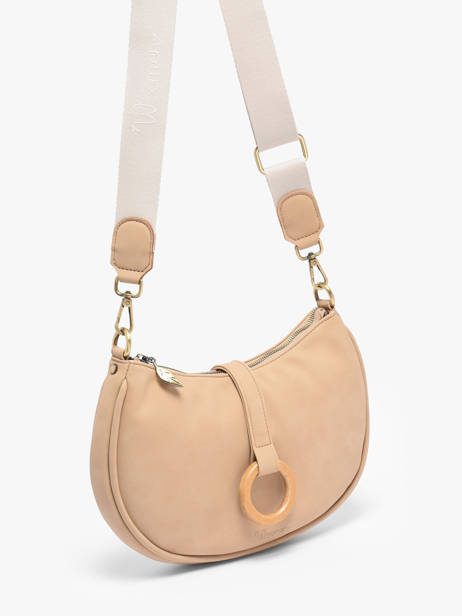Sac Bandoulière Crocus Woomen Beige crocus WCRO29 vue secondaire 2