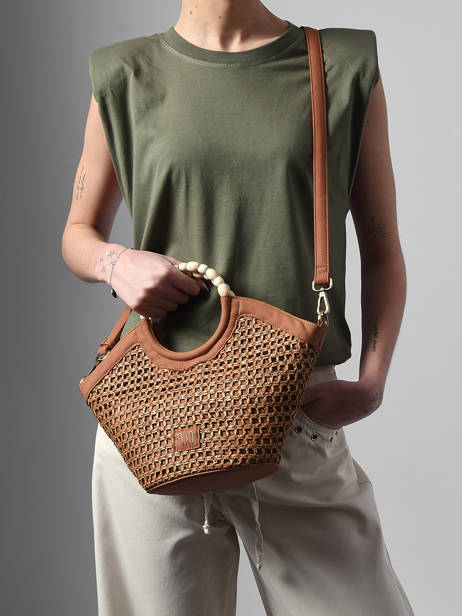 Sac Porté Main Neflier Estival Woomen Marron neflier estival WNEE02 vue secondaire 2