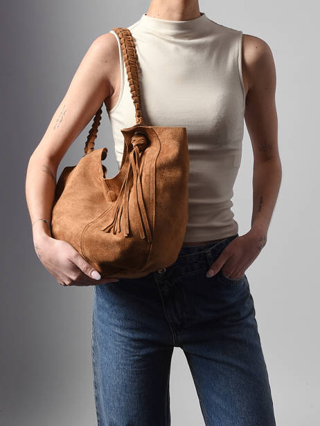 Sac Porté épaule Maranta Woomen Beige maranta WMAT08 vue secondaire 1