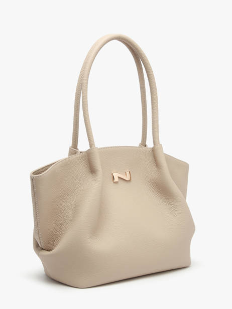 Sac Porté épaule Galatée Cuir Nathan baume Beige nymphea 3 vue secondaire 2