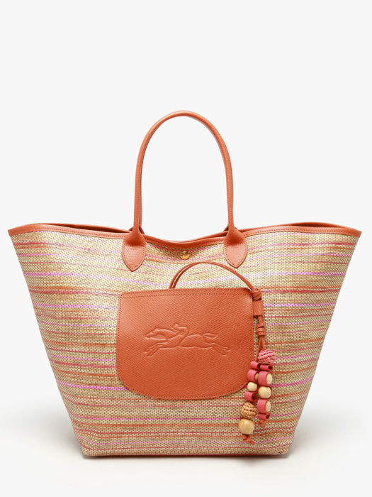 Longchamp Le panier pliage rainbow Besaces Blanc