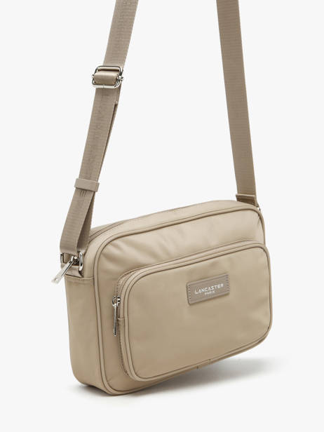 Sac Bandoulière Basic Vita Nylon Lancaster Beige basic vita 77 vue secondaire 2