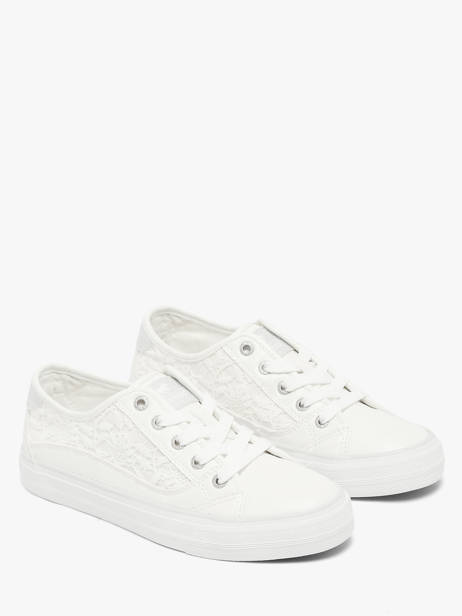 Sneakers Mustang Blanc women M0222009 vue secondaire 1