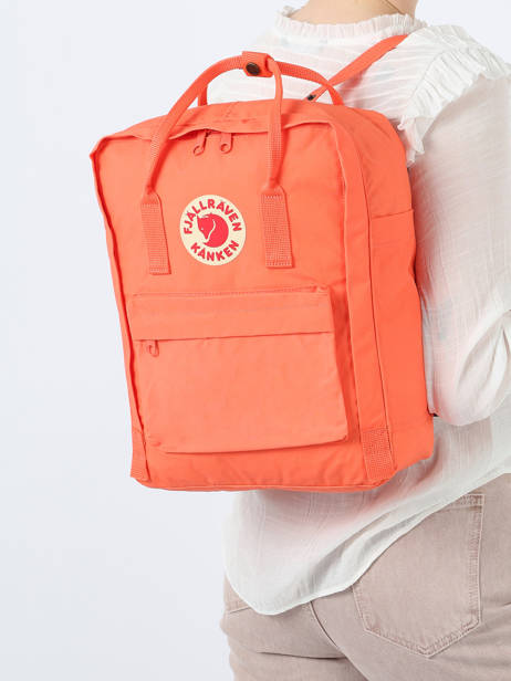 Sac à Dos Kånken 1 Compartiment Fjallraven Orange kanken 23510 vue secondaire 1