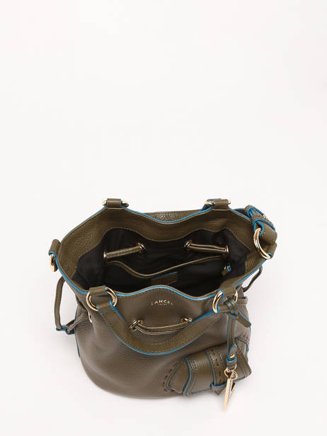 Sac Seau S Premier Flirt Cuir Lancel Vert premier flirt A10109 vue secondaire 3